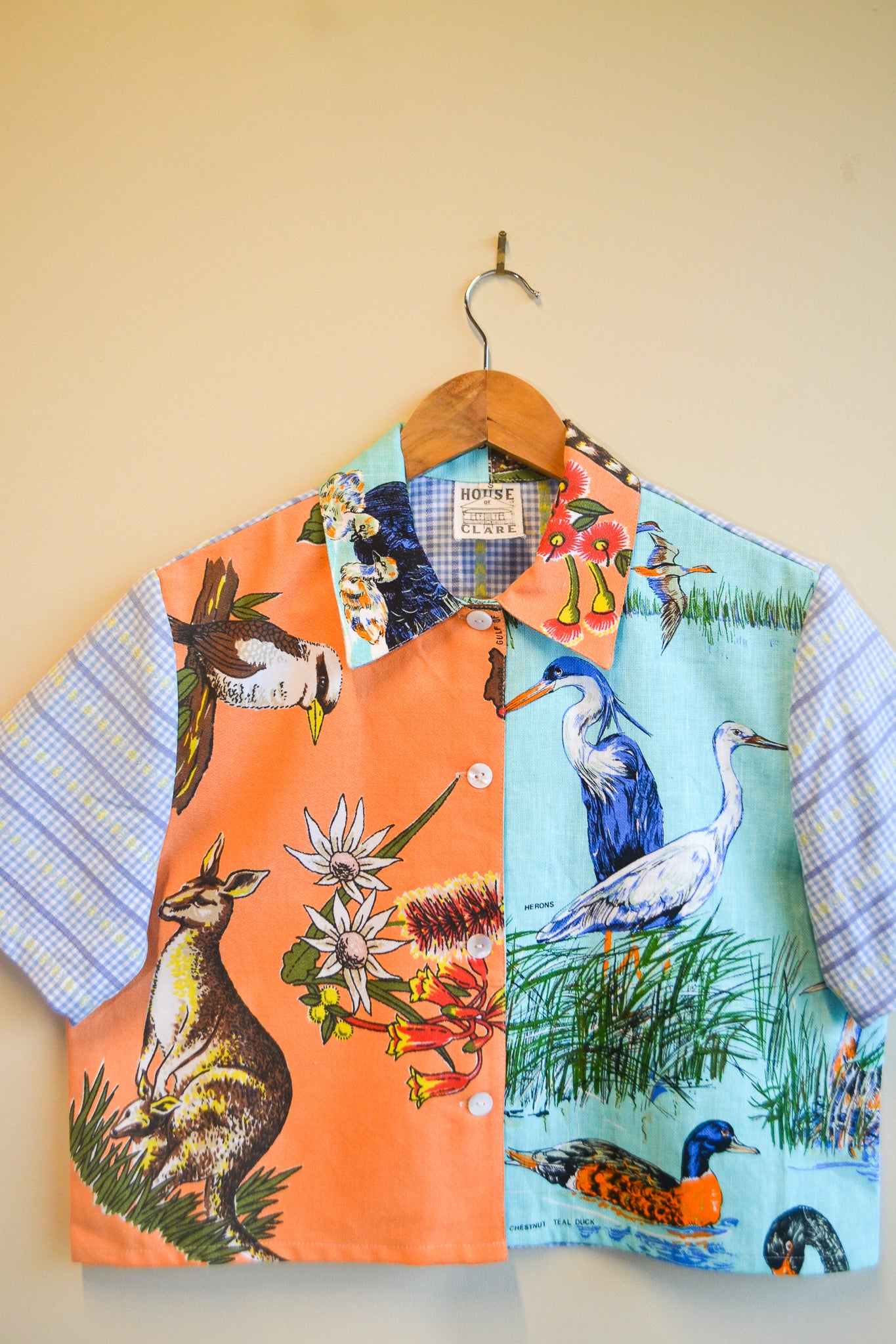 Button Up Shirt | Bird Watcher | Small
