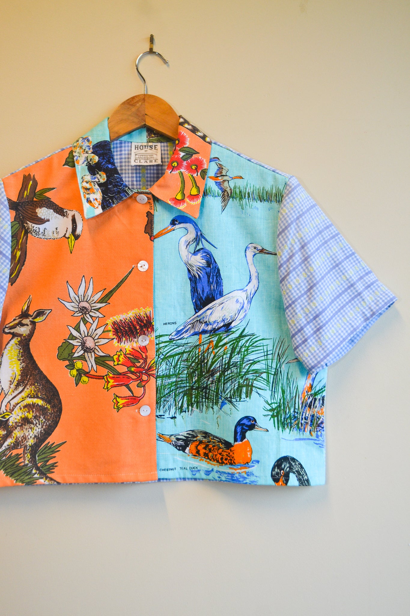 Button Up Shirt | Bird Watcher | Small