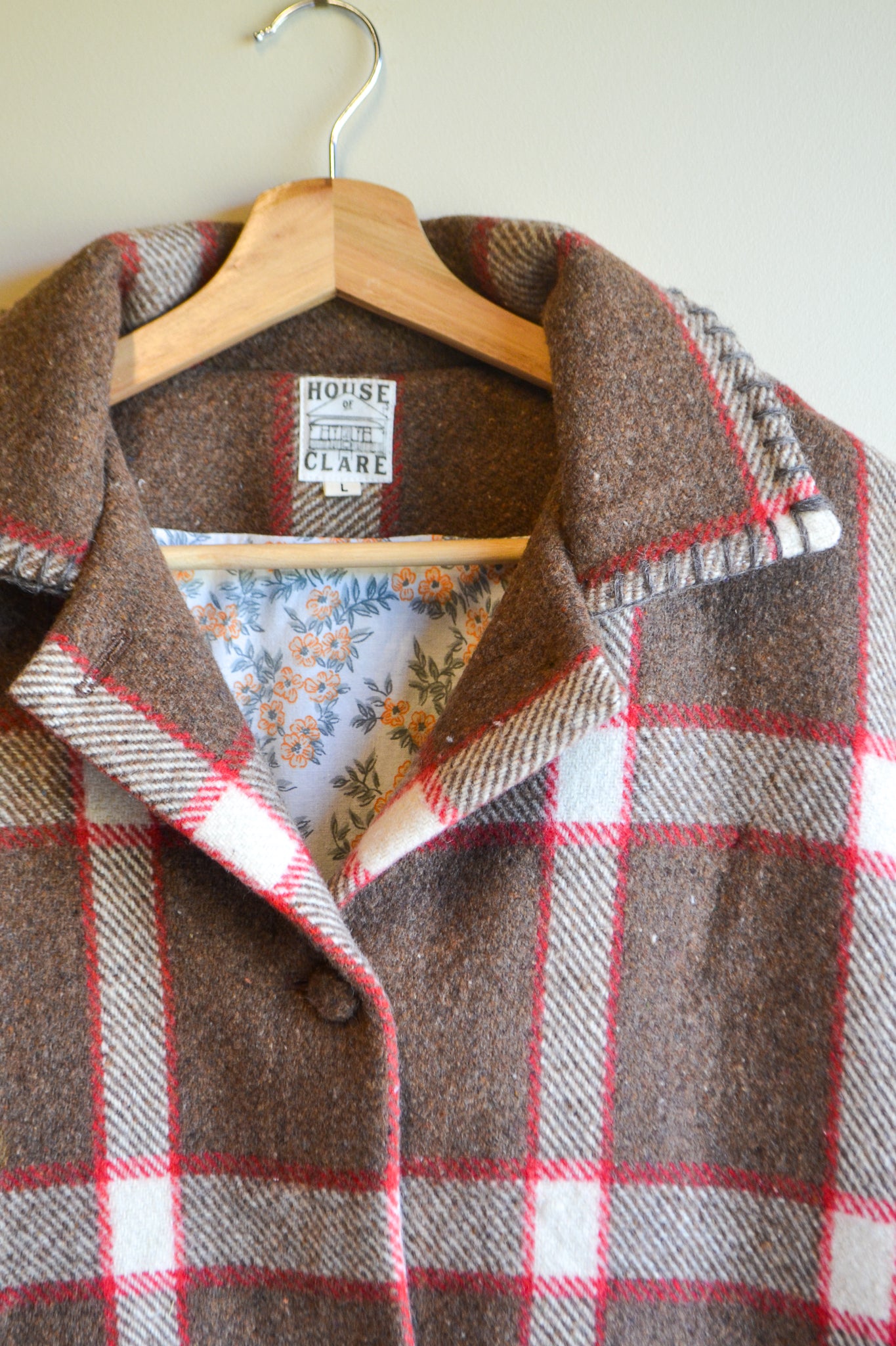 Coat | Brown | Wool | Large