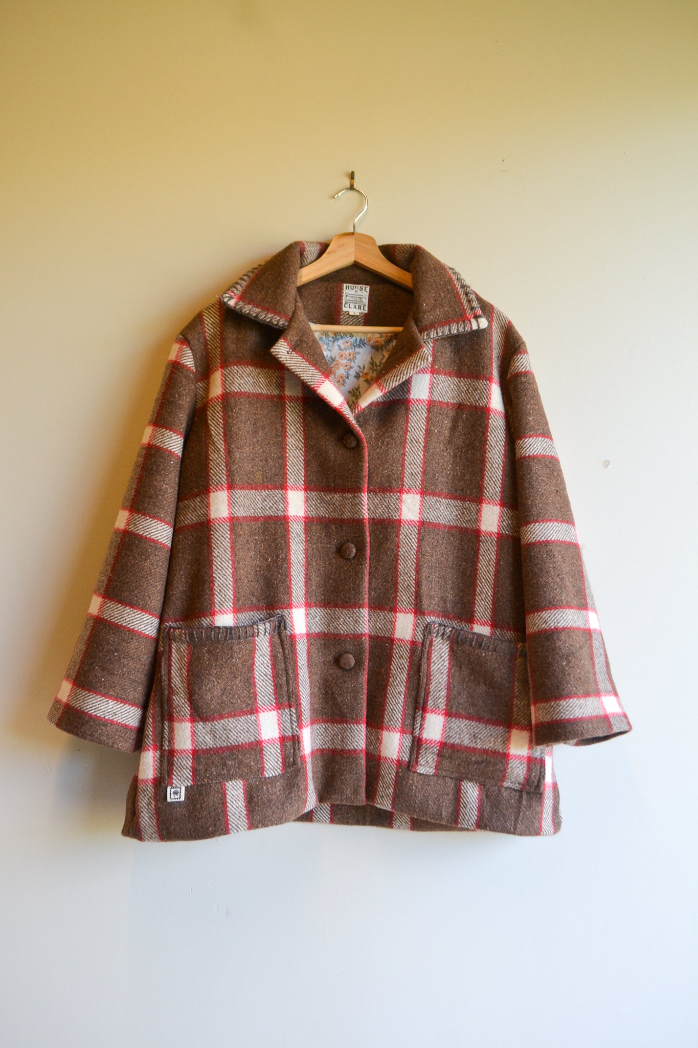Coat | Brown | Wool | Large