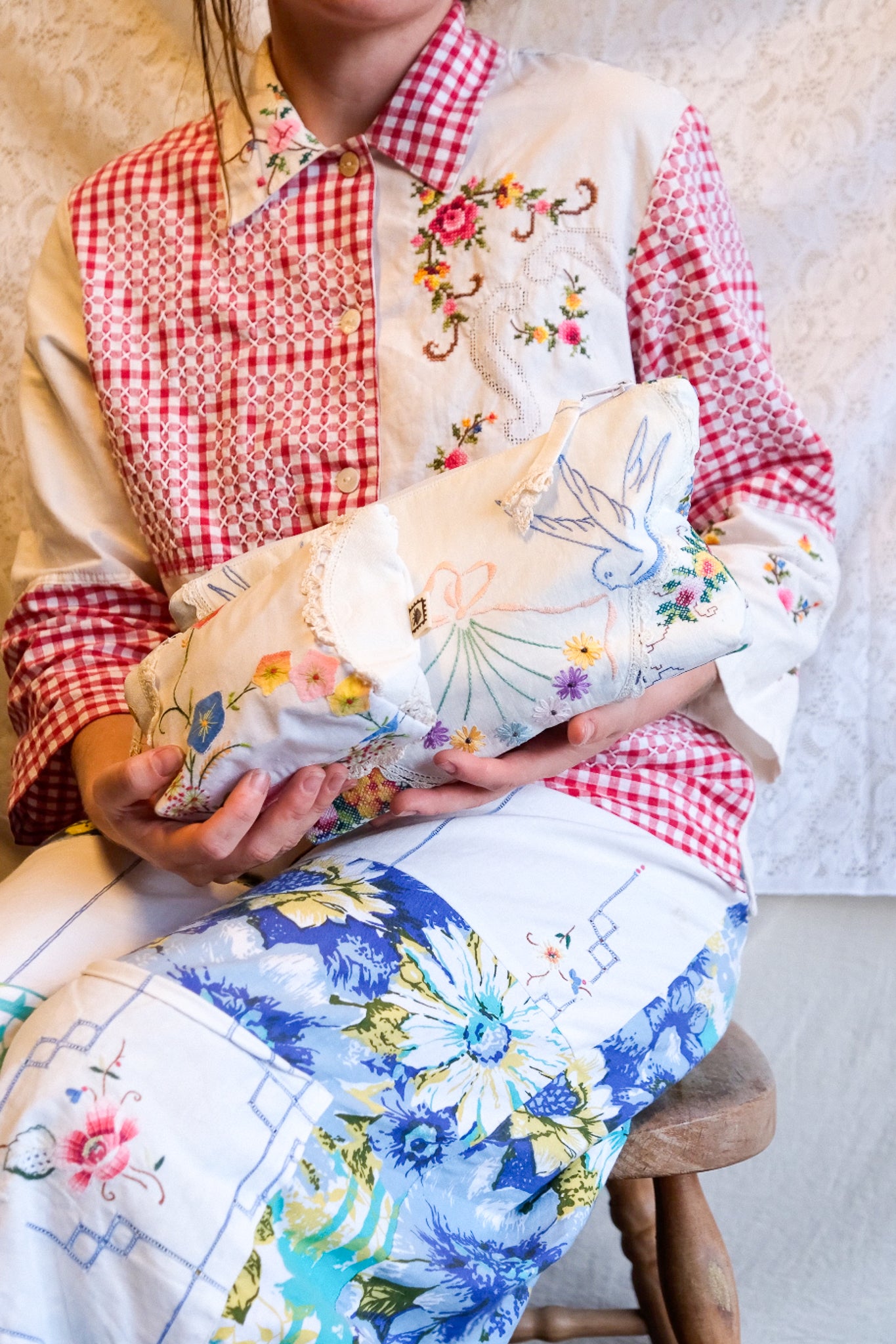 Doily Purse Set | Doggie