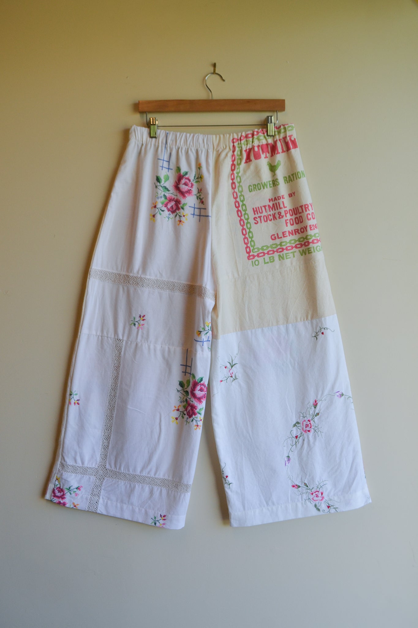 Long Patch Pant | Embroidery | 14au