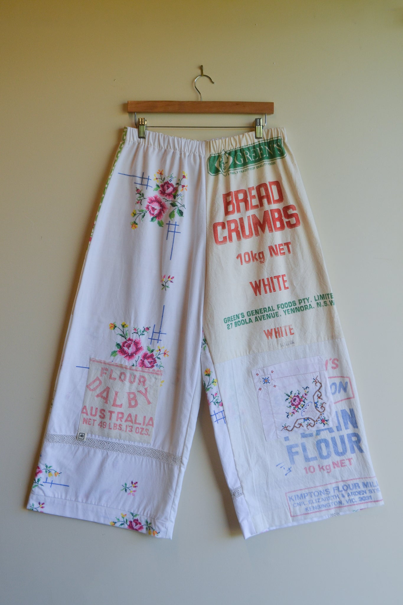 Long Patch Pant | Embroidery | 14au