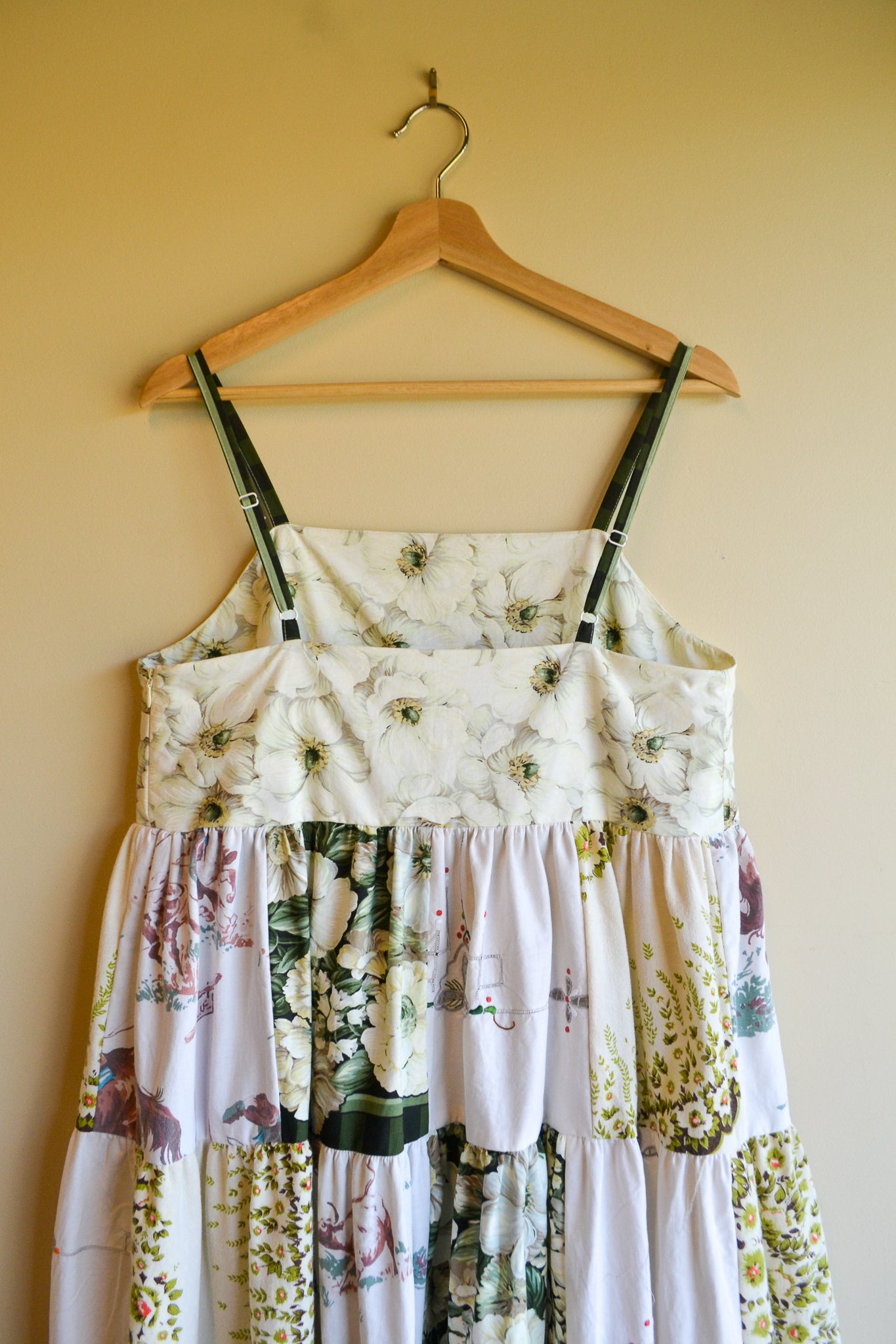 Dress Patchwork | Green | Medium