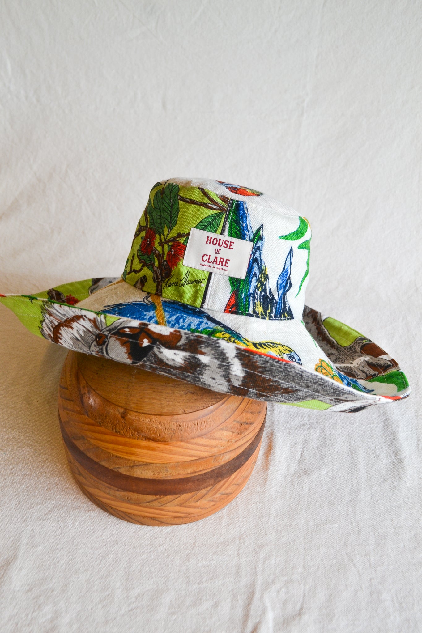 Wide Brim Hat | Koalas | Medium