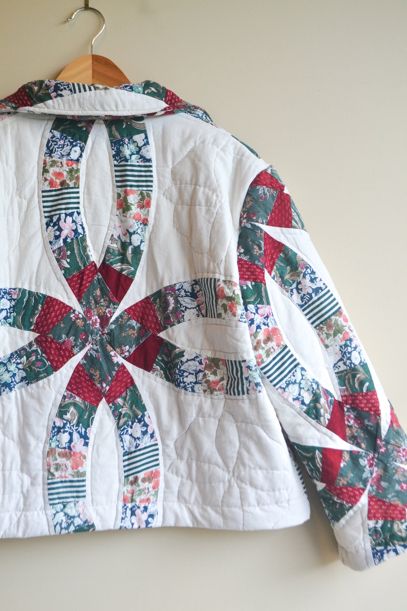 Coat Jacket | Quilt Block | Medium