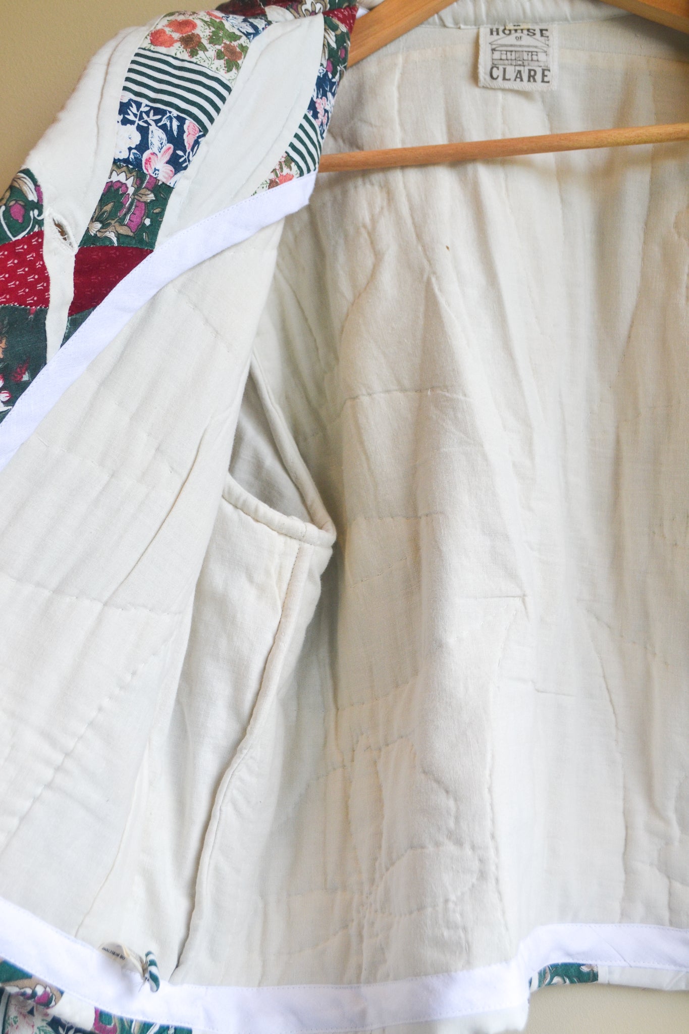 Coat Jacket | Quilt Block | Medium