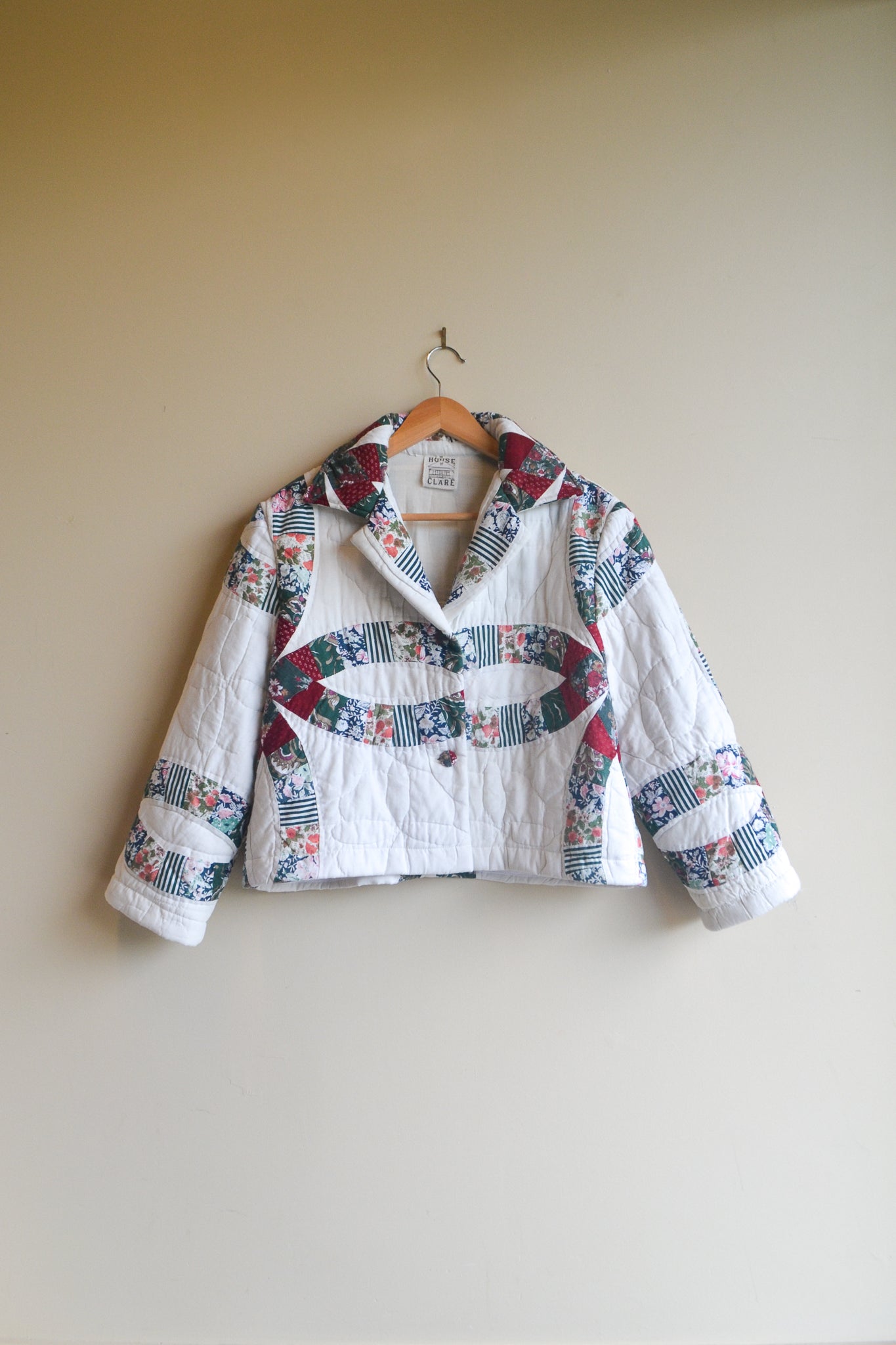 Coat Jacket | Quilt Block | Medium