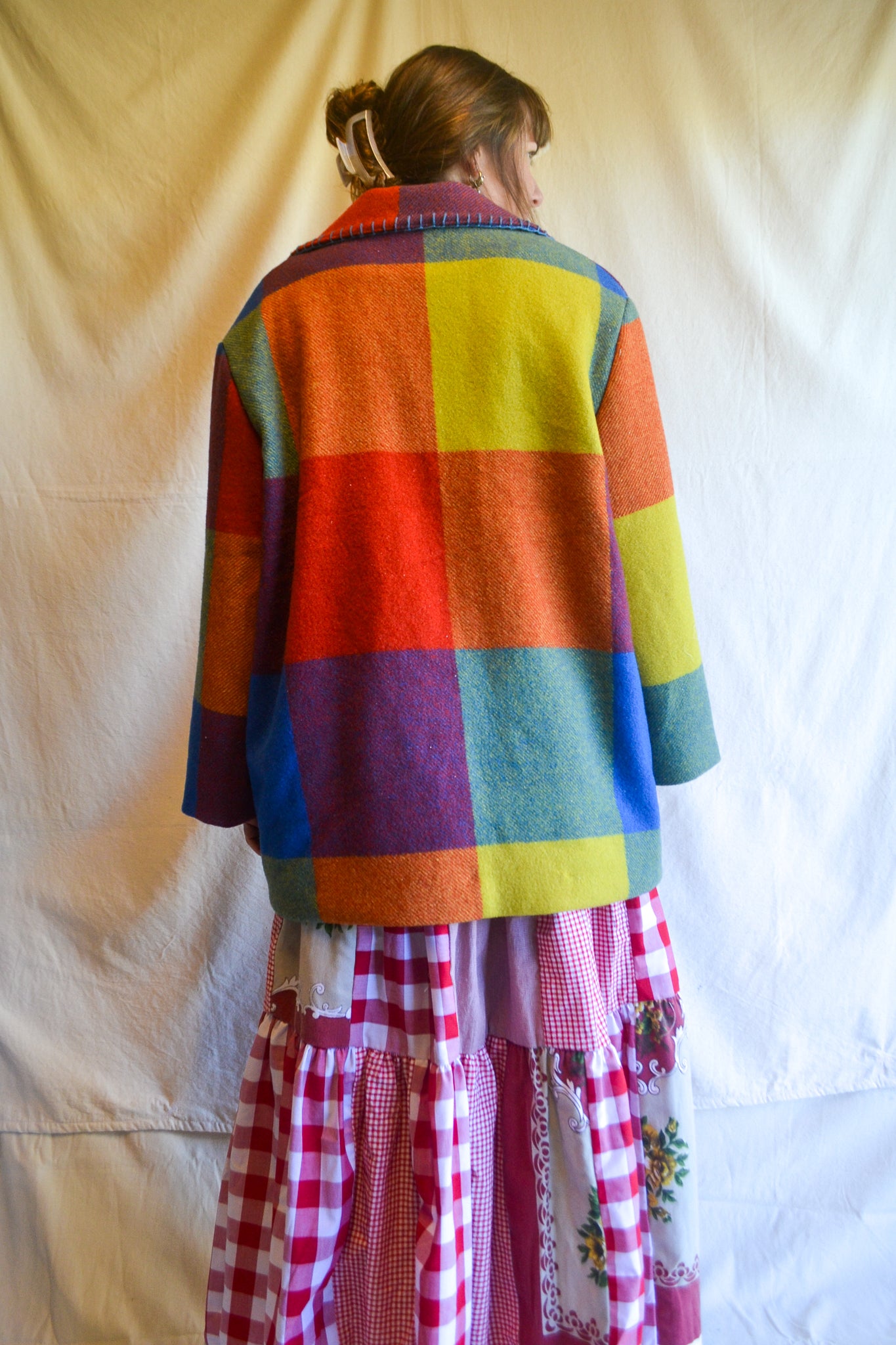 Coat | Ray | Wool | Large