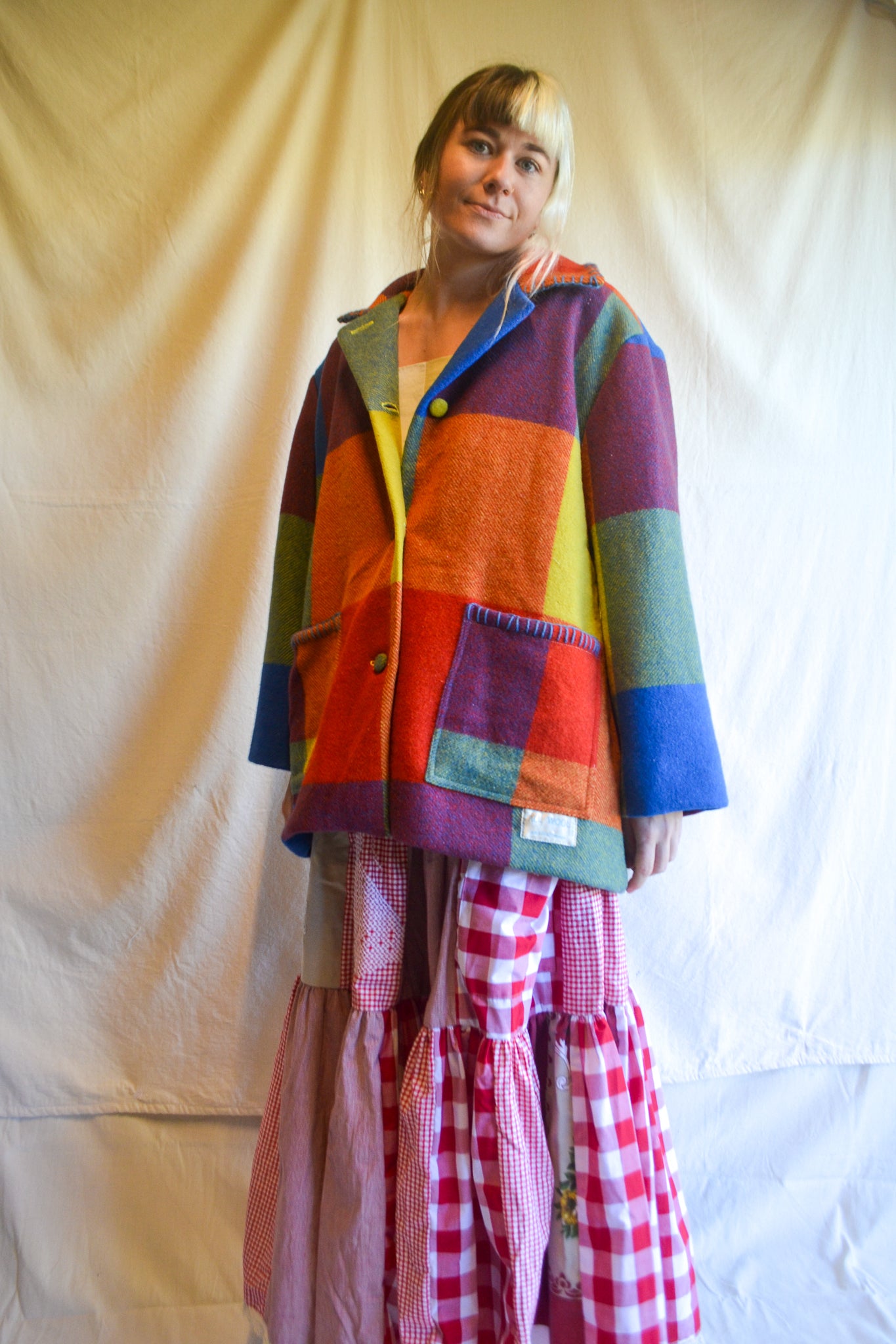 Coat | Ray | Wool | Large