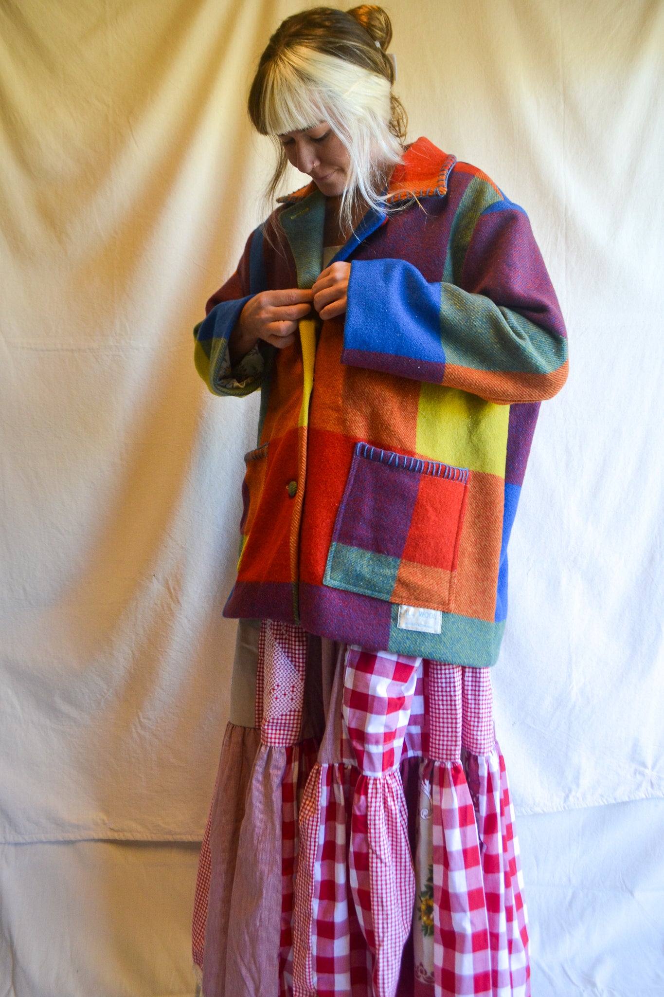 Coat | Ray | Wool | Large