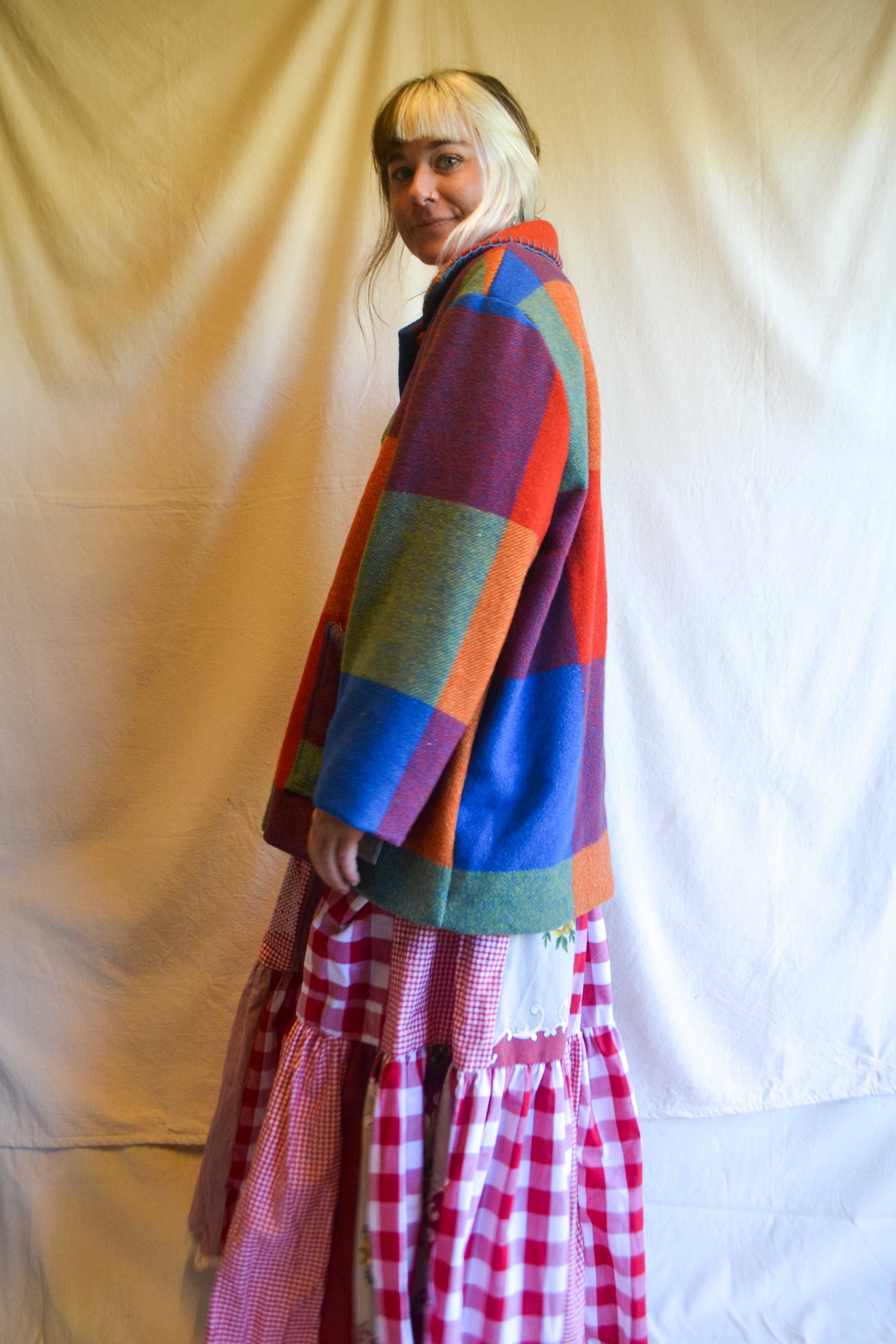 Coat | Ray | Wool | Large