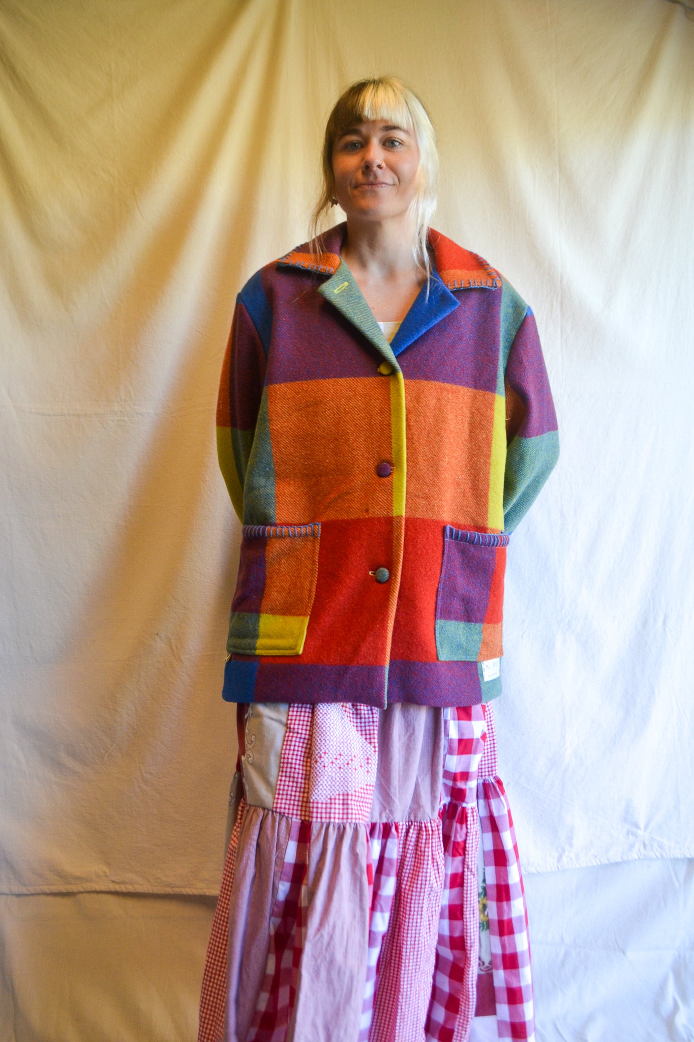 Coat | Ray | Wool | Large