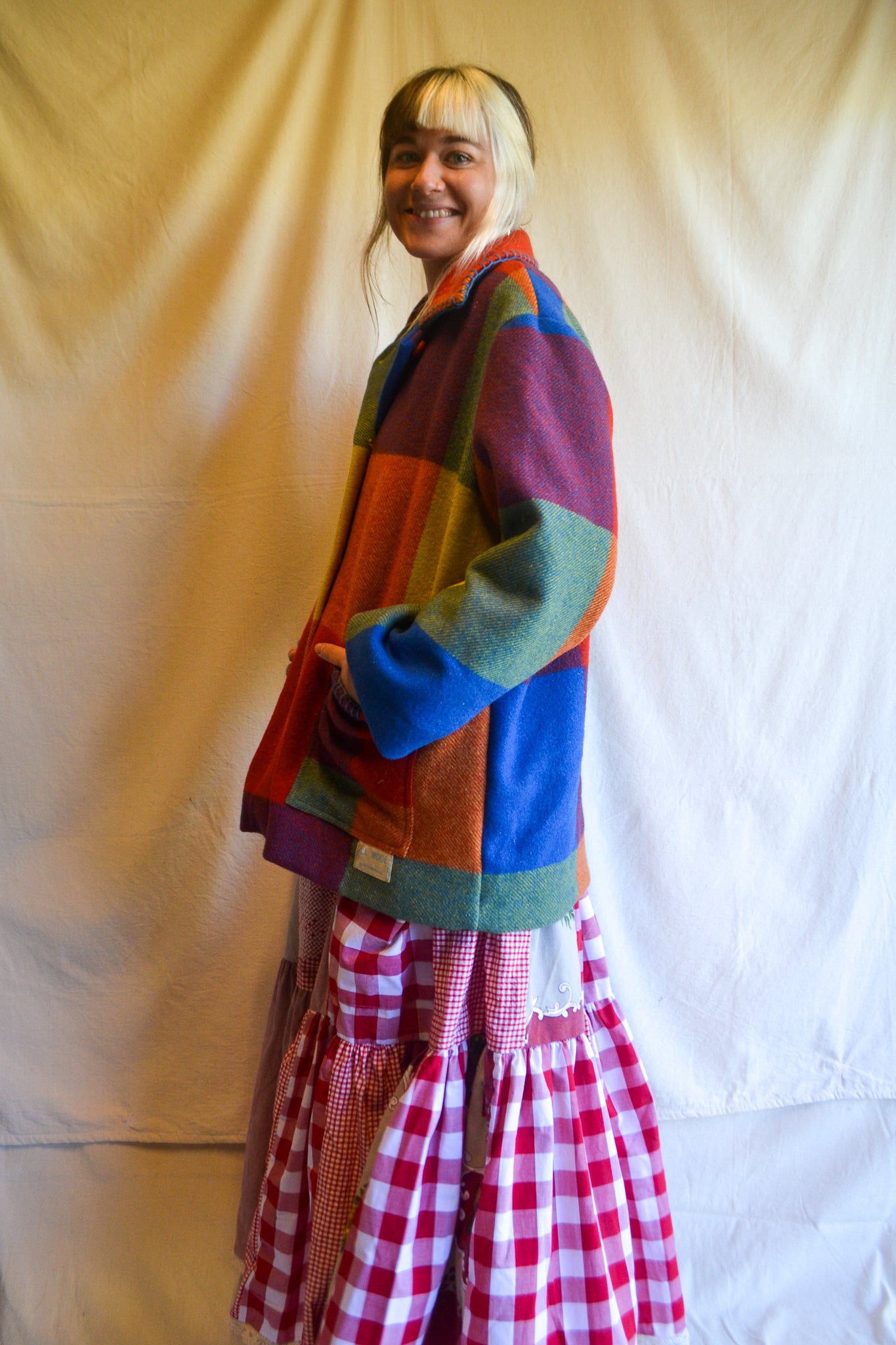 Coat | Ray | Wool | Large