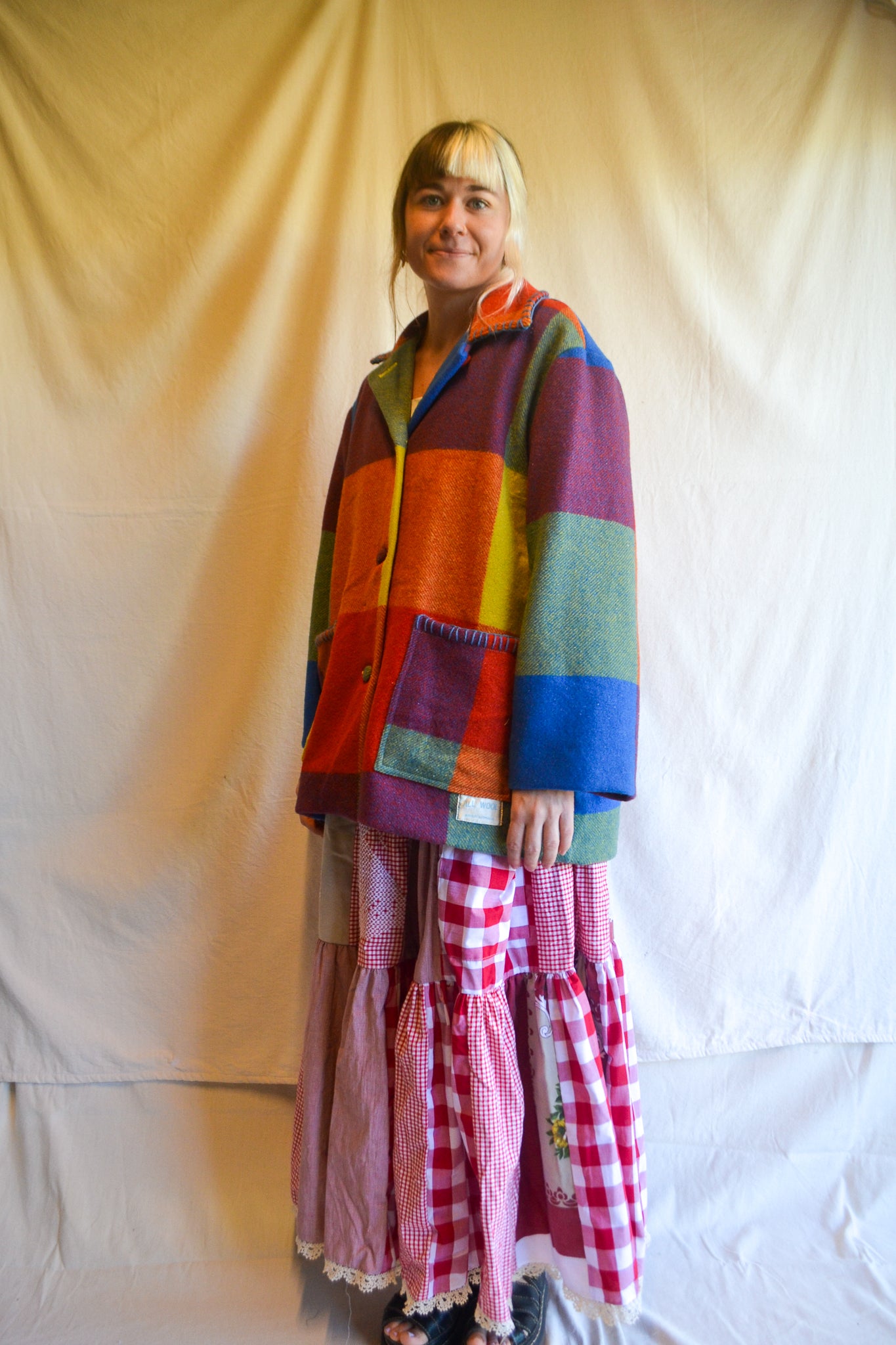 Coat | Ray | Wool | Large