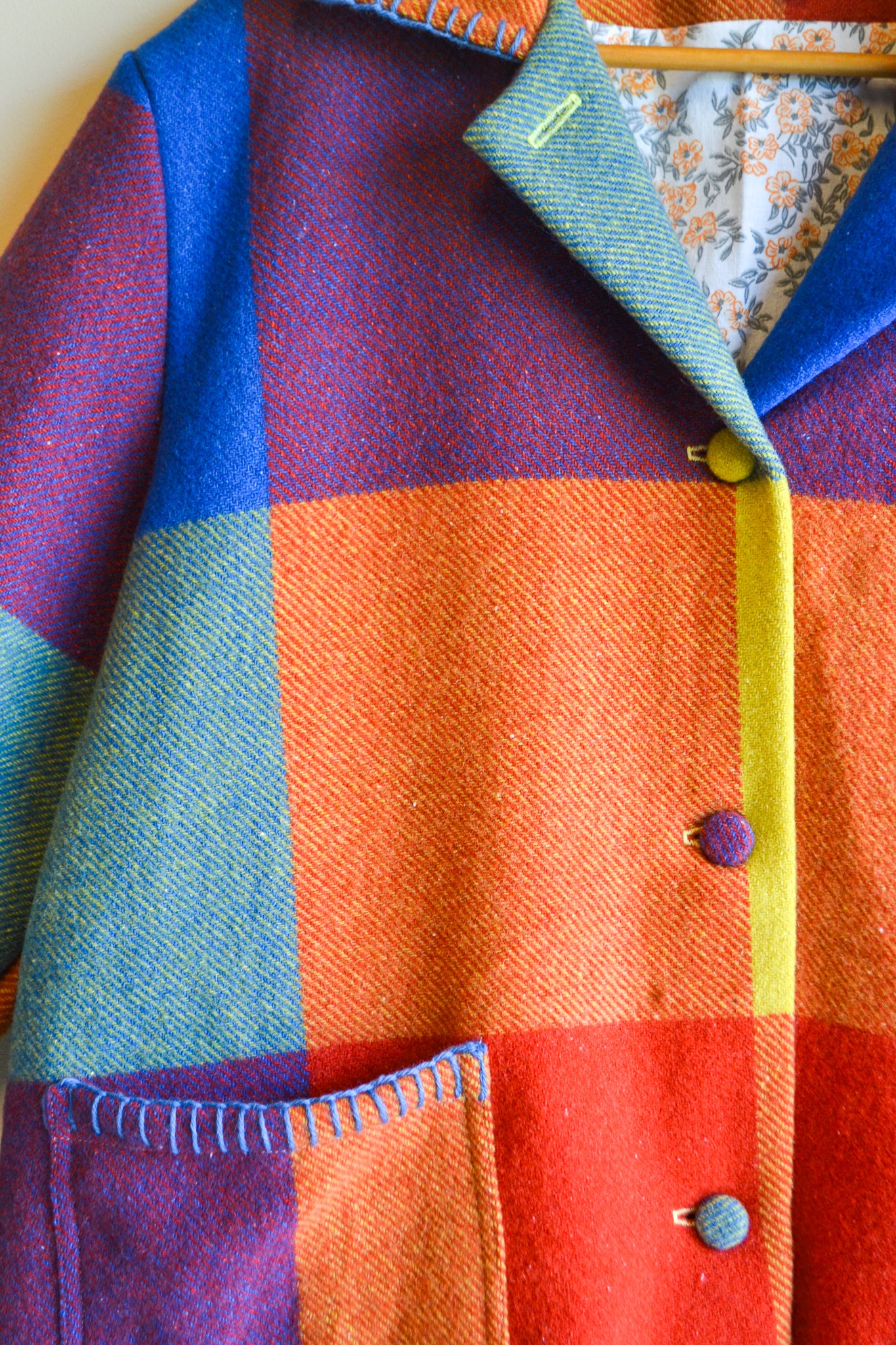 Coat | Ray | Wool | Large