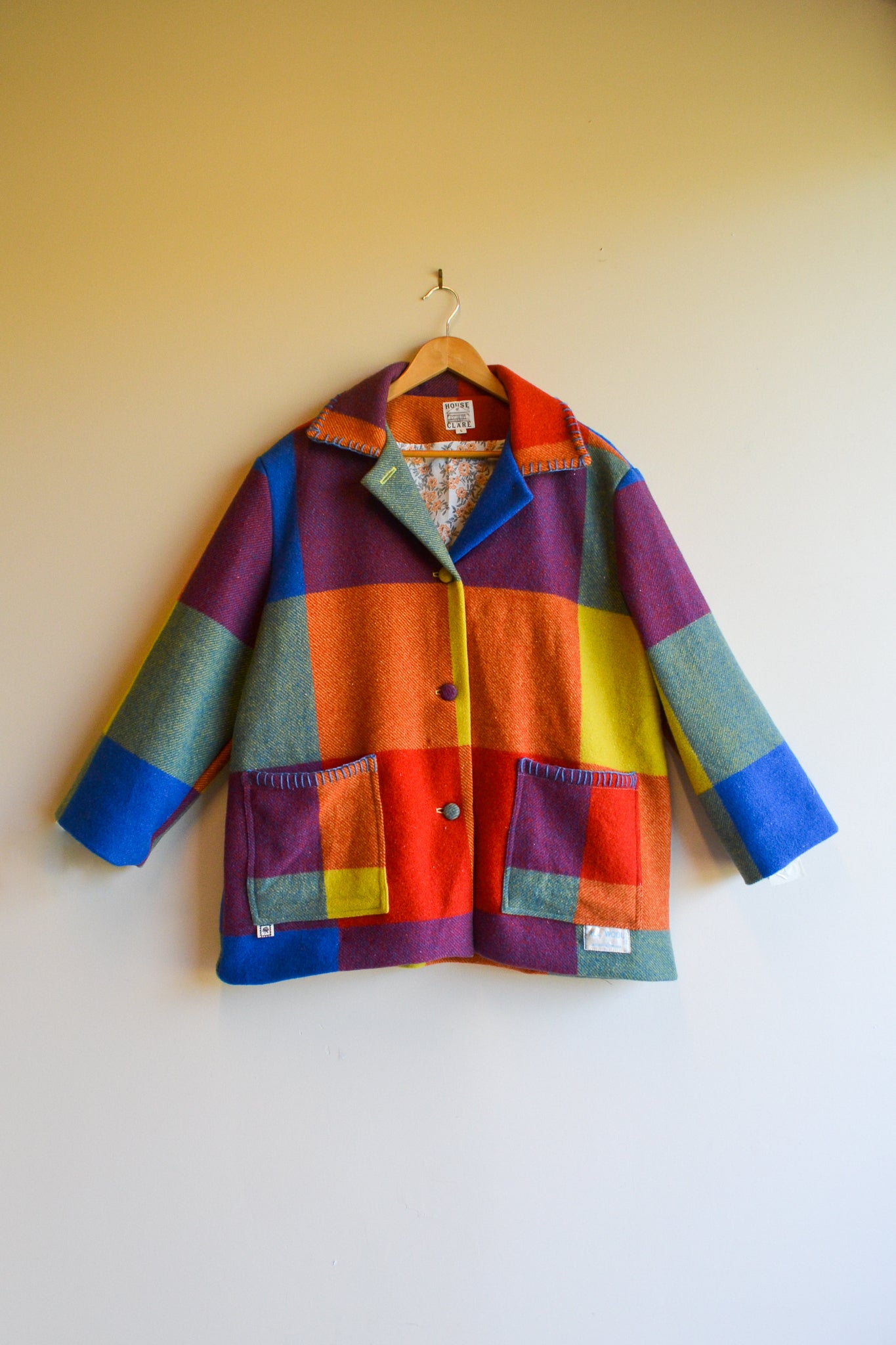 Coat | Ray | Wool | Large