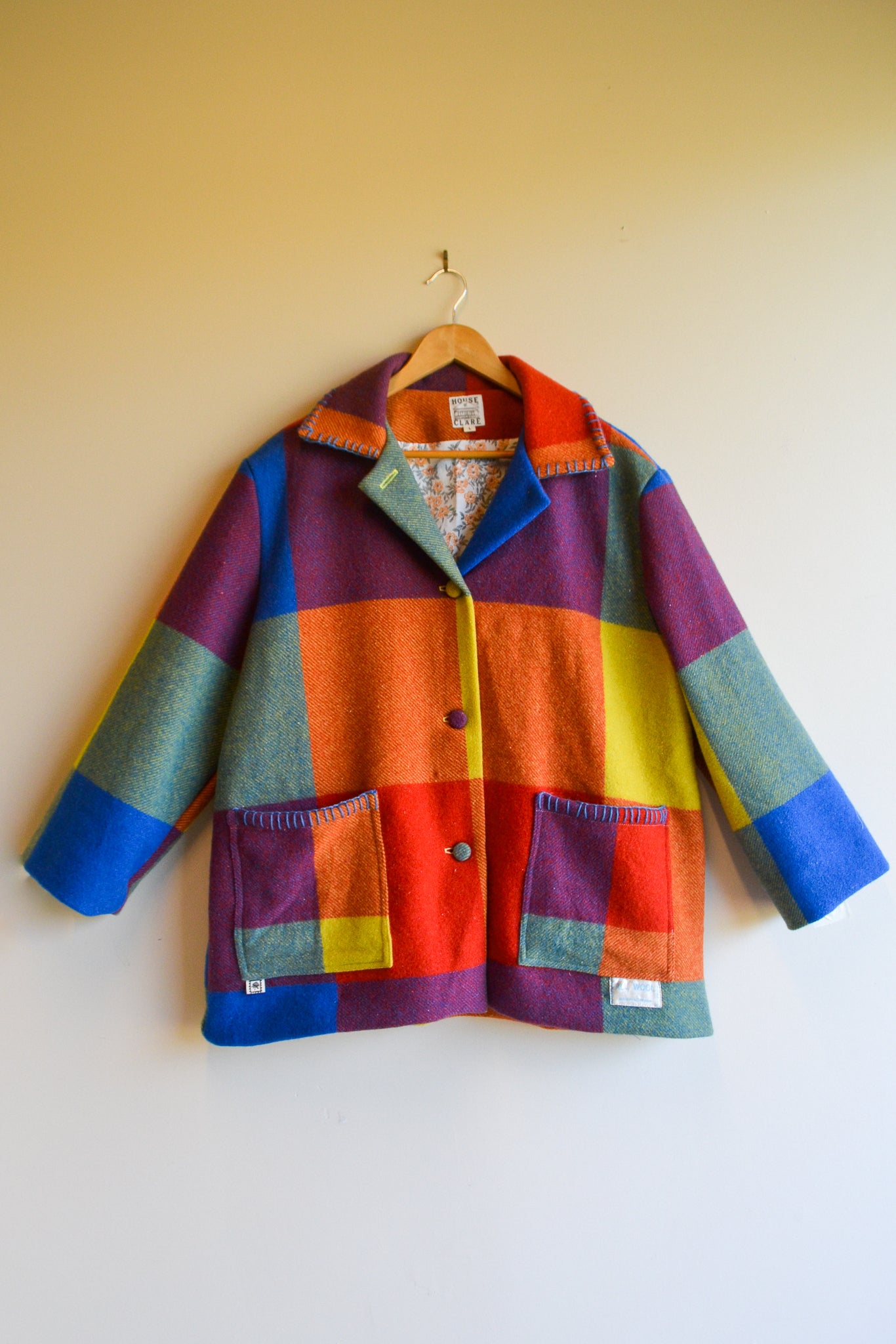 Coat | Ray | Wool | Large