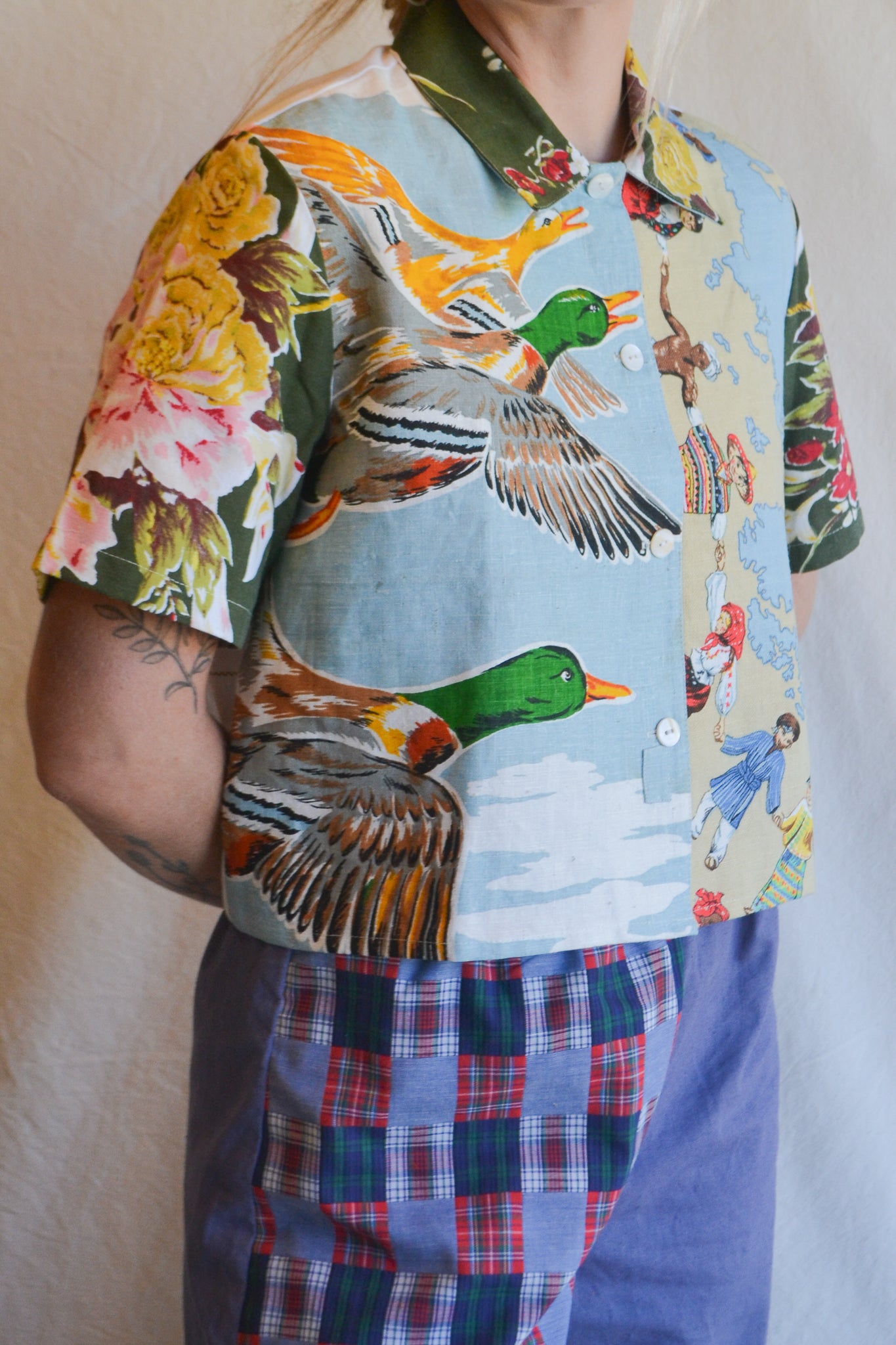 Button Up Shirt | Together | Medium