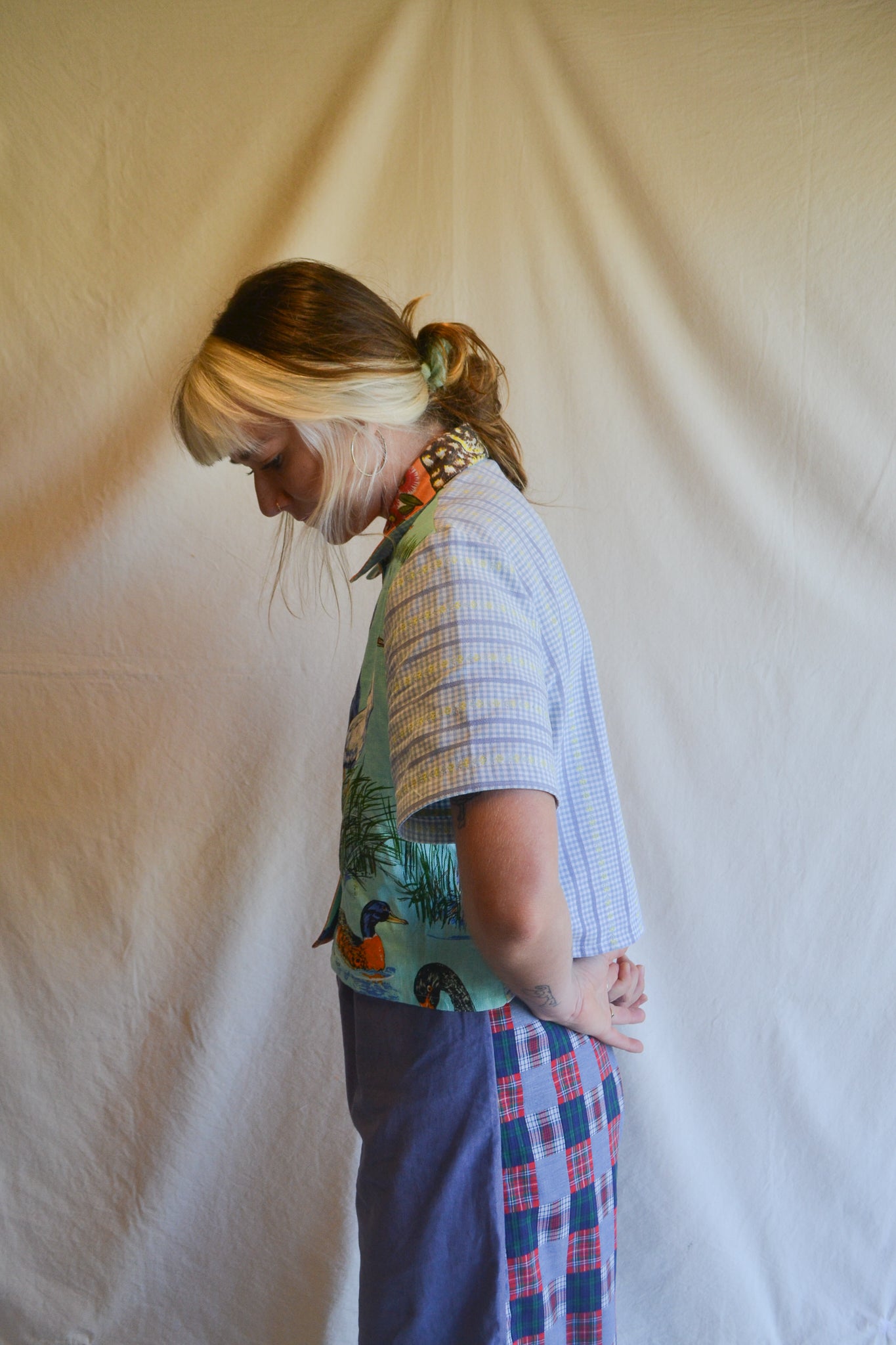 Button Up Shirt | Bird Watcher | Small