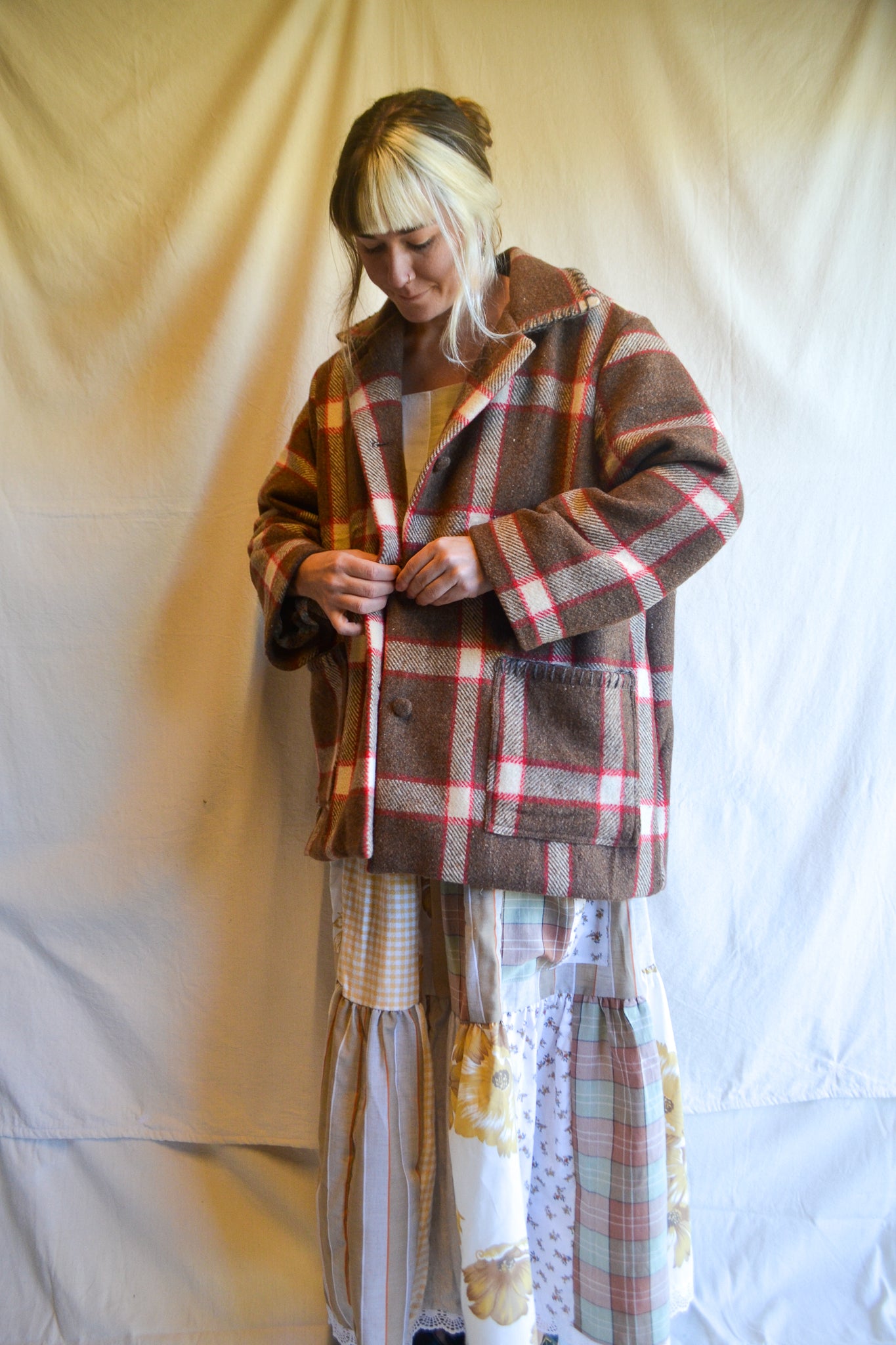Coat | Brown | Wool | Large