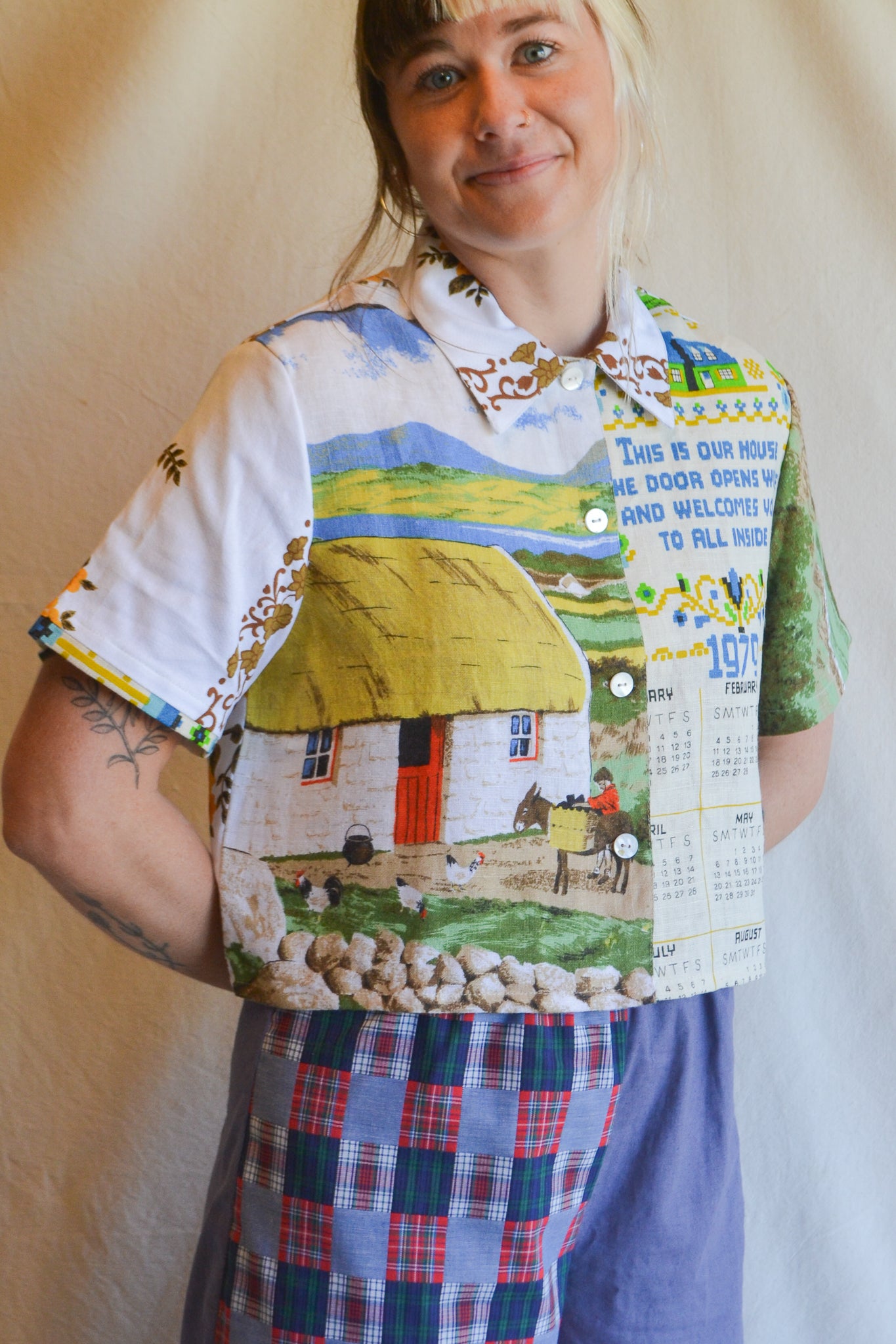 Button Up Shirt | Cottage | Small