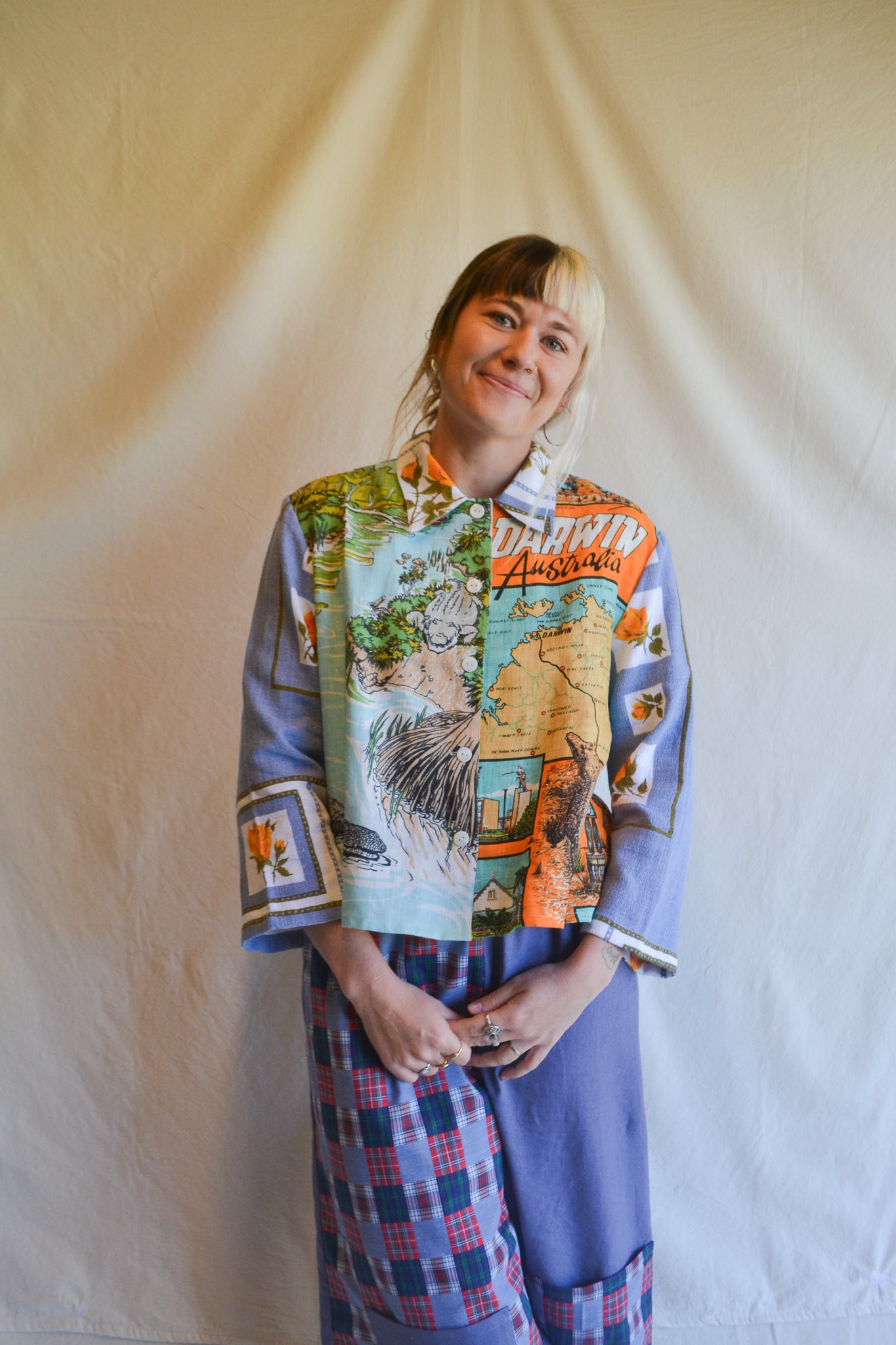Button Up Shirt | Croc | Large