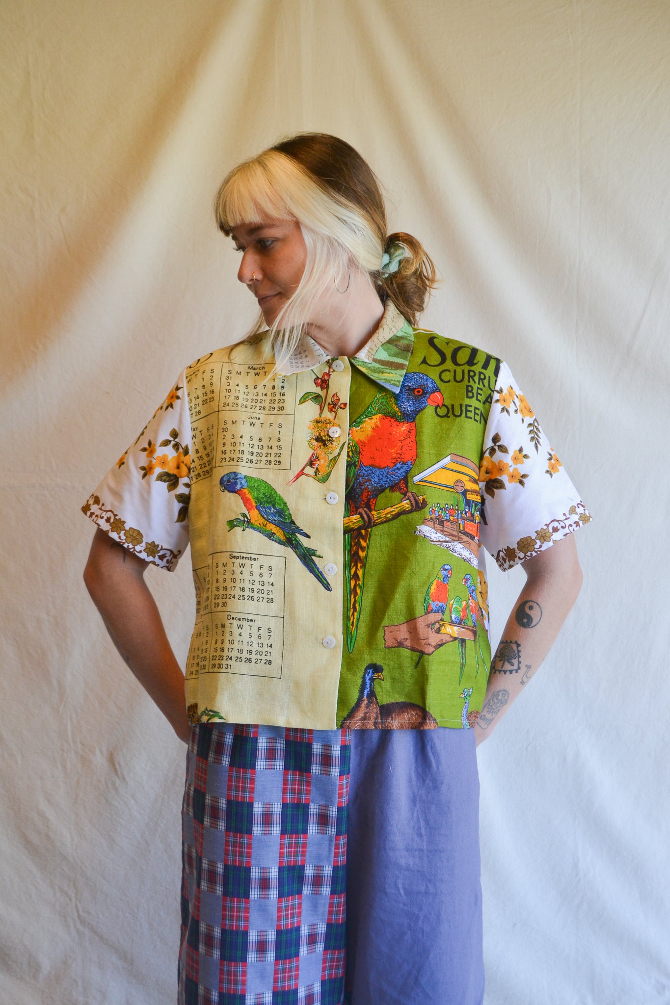 Button Up Shirt | Lorikeet | Large