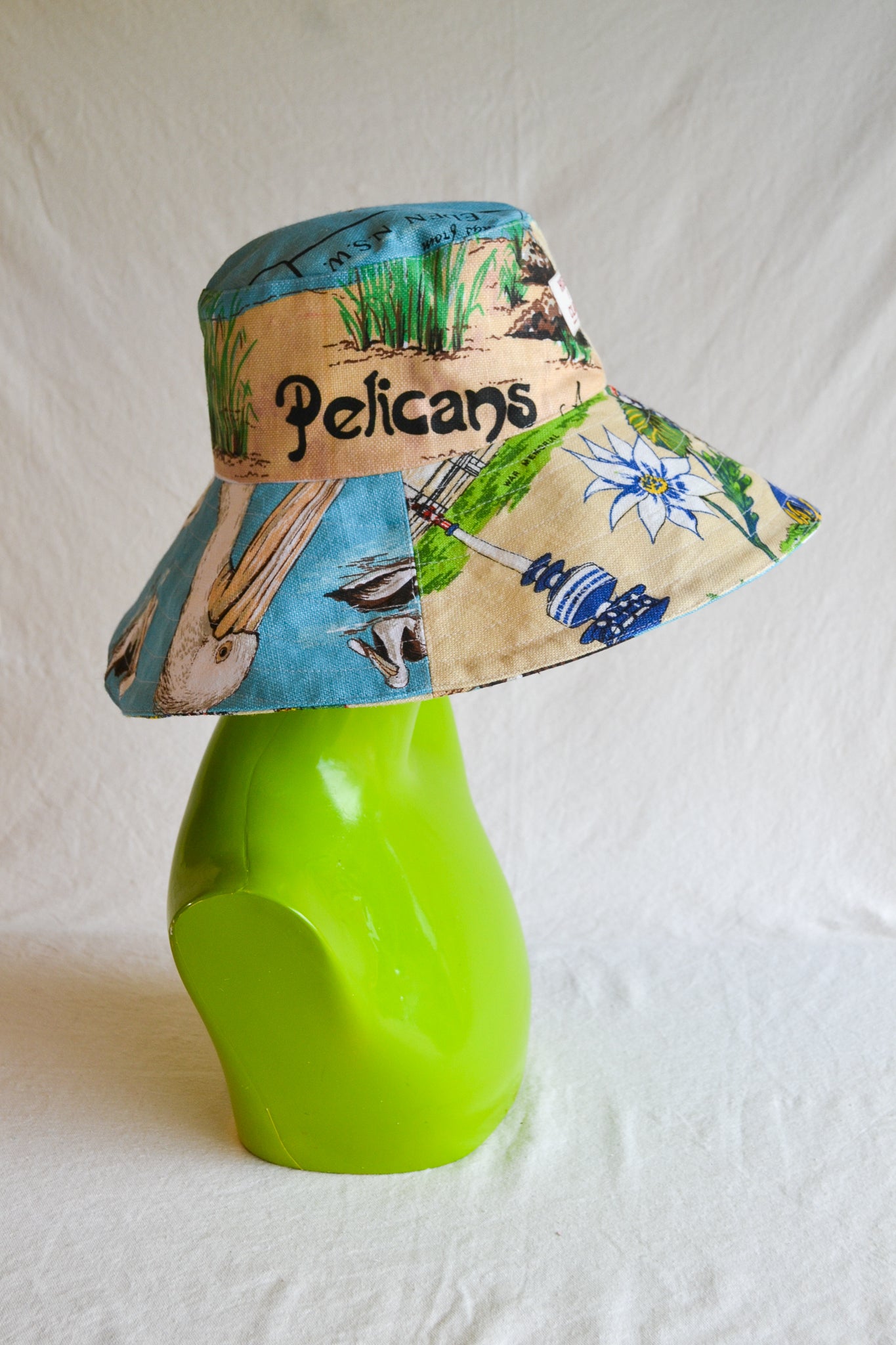 Wide Brim Hat | Pelicans | Medium