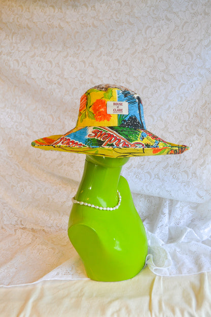 Wide Brim Hat | Swan | Large