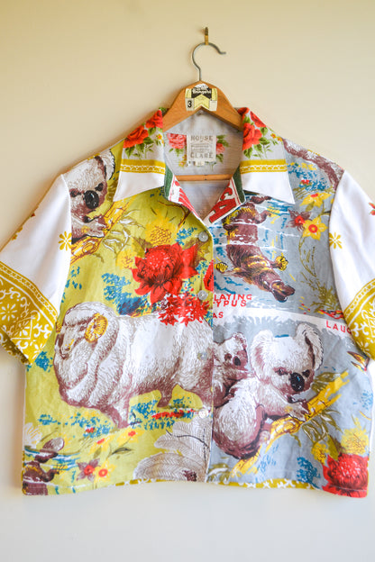 Button Up Shirt | Animal Love | Large