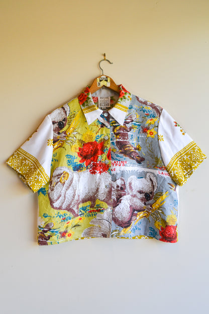 Button Up Shirt | Animal Love | Large
