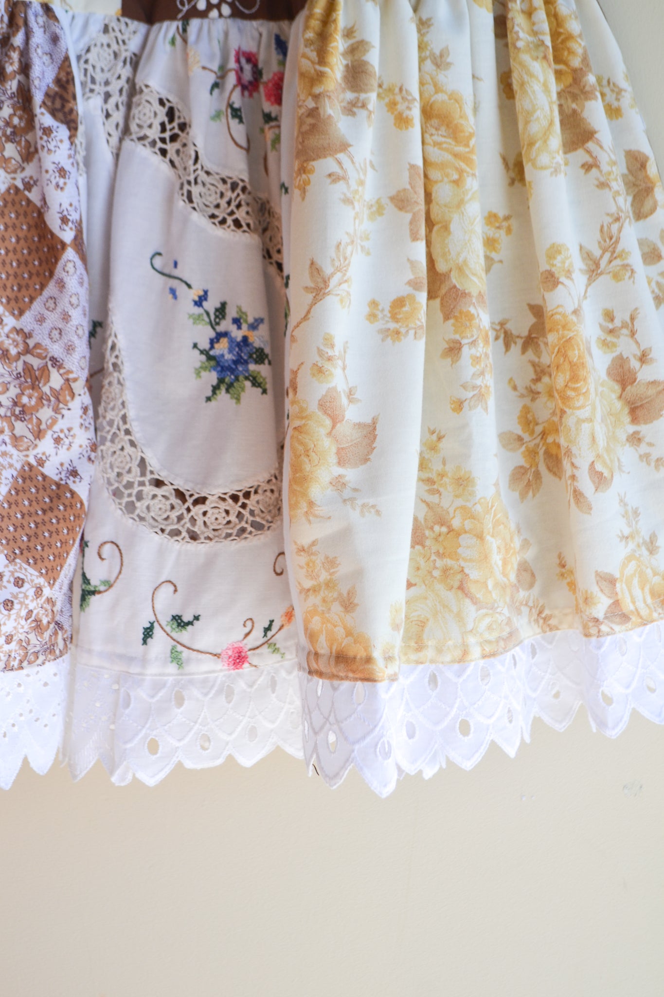 Tiered Patch Work Skirt | Autumn | Small