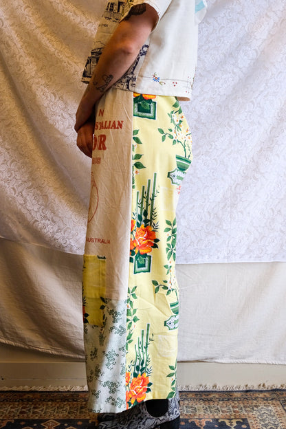 Long Patch Pant | Bamboo Bonsia | Medium