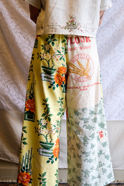 Long Patch Pant | Bamboo Bonsia | Medium