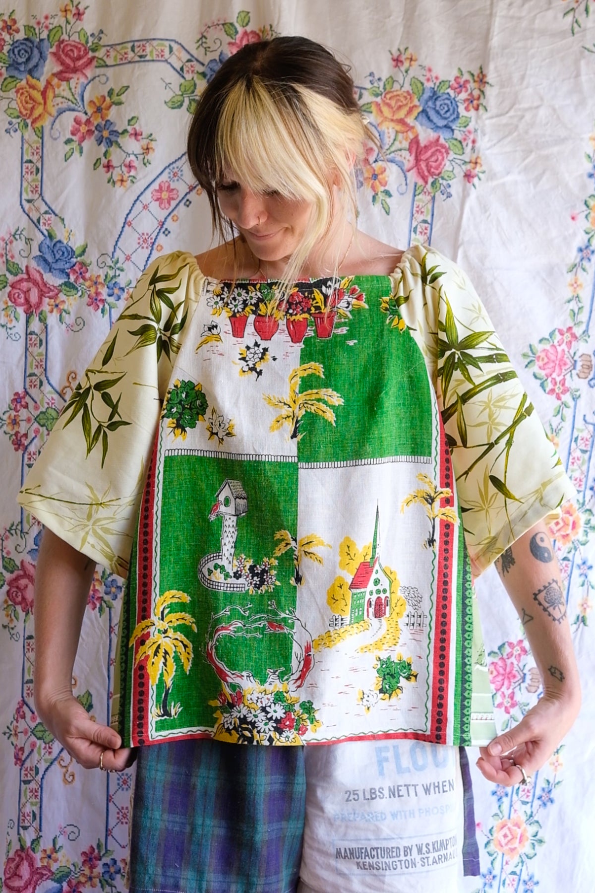 Mabel Blouse | Bird House | L- XXL