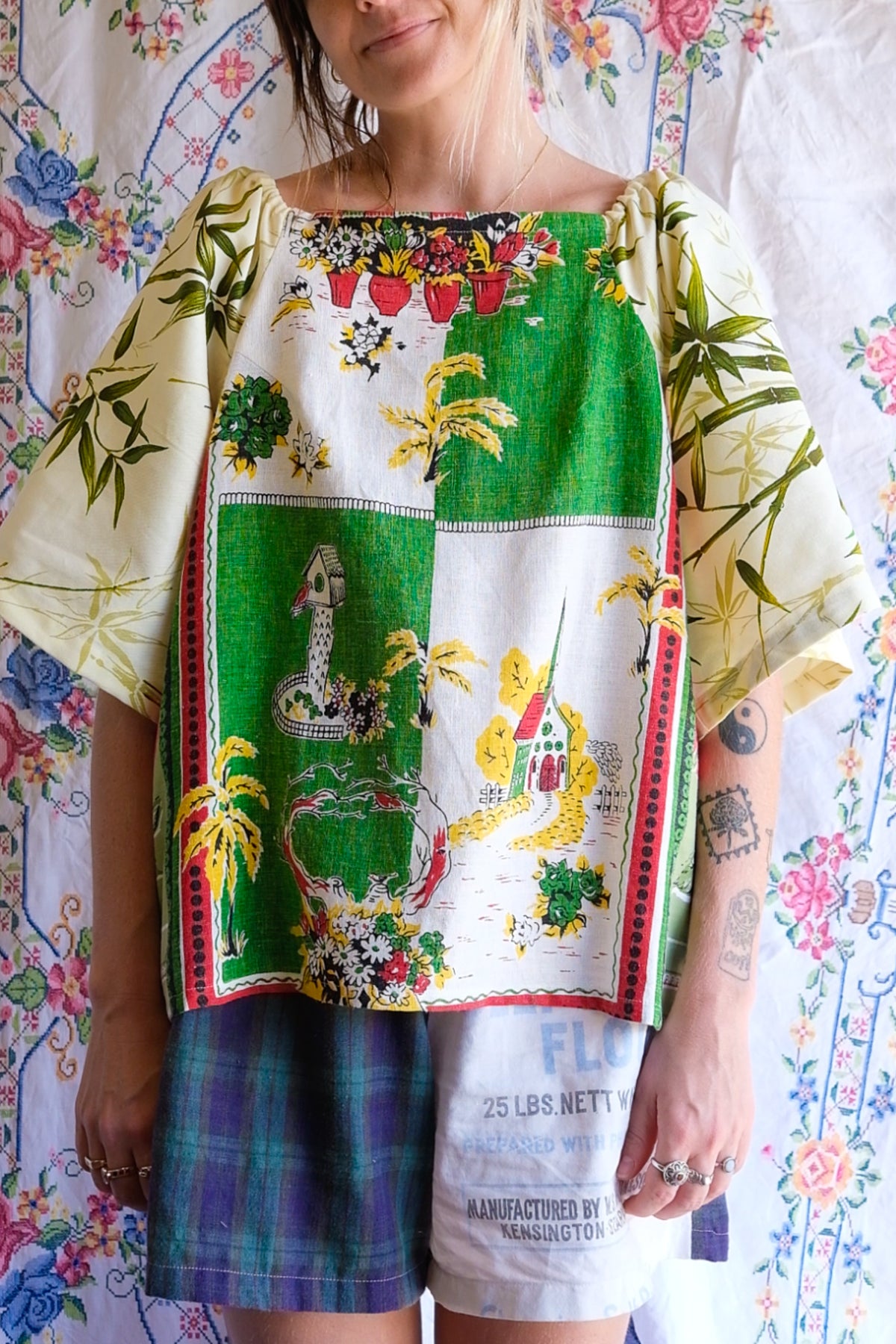 Mabel Blouse | Bird House | L- XXL