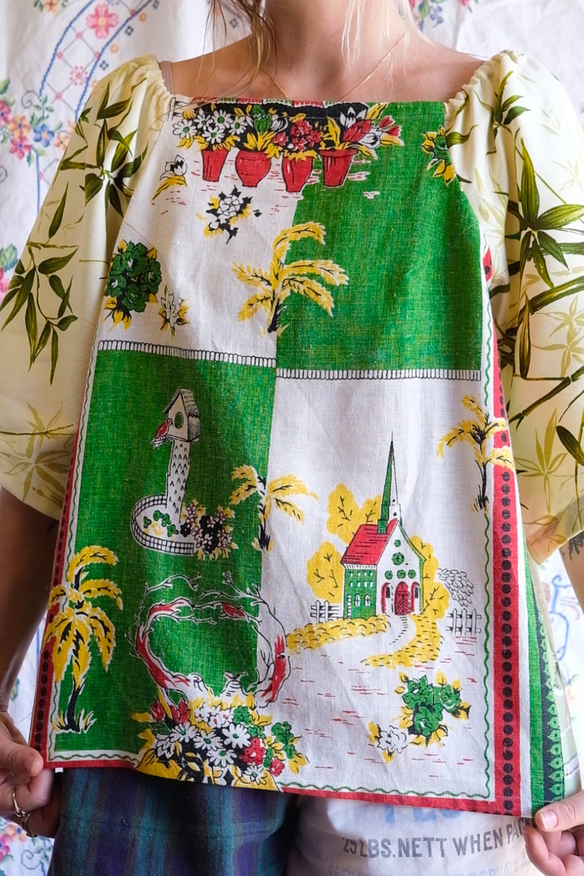 Mabel Blouse | Bird House | L- XXL