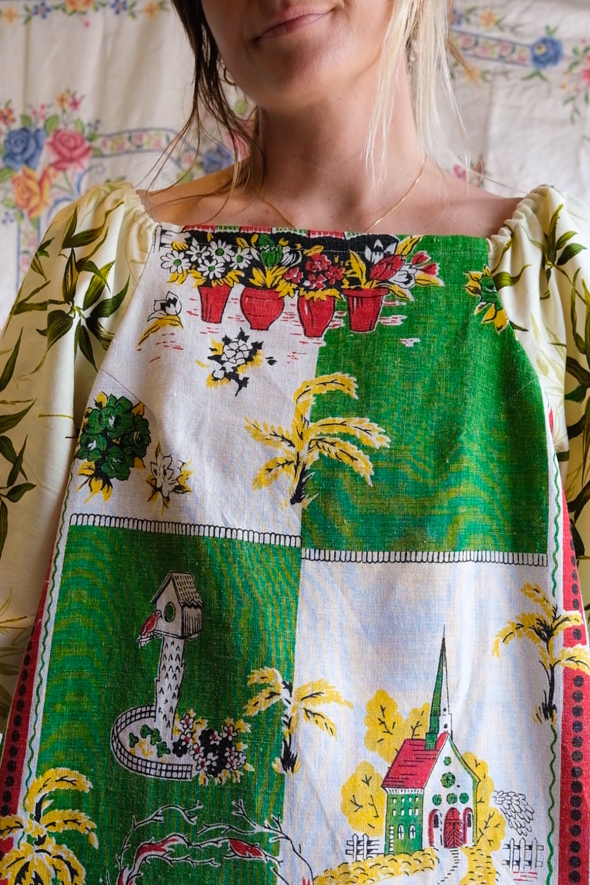 Mabel Blouse | Bird House | L- XXL