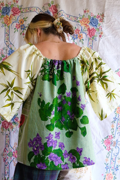 Mabel Blouse | Bird House | L- XXL