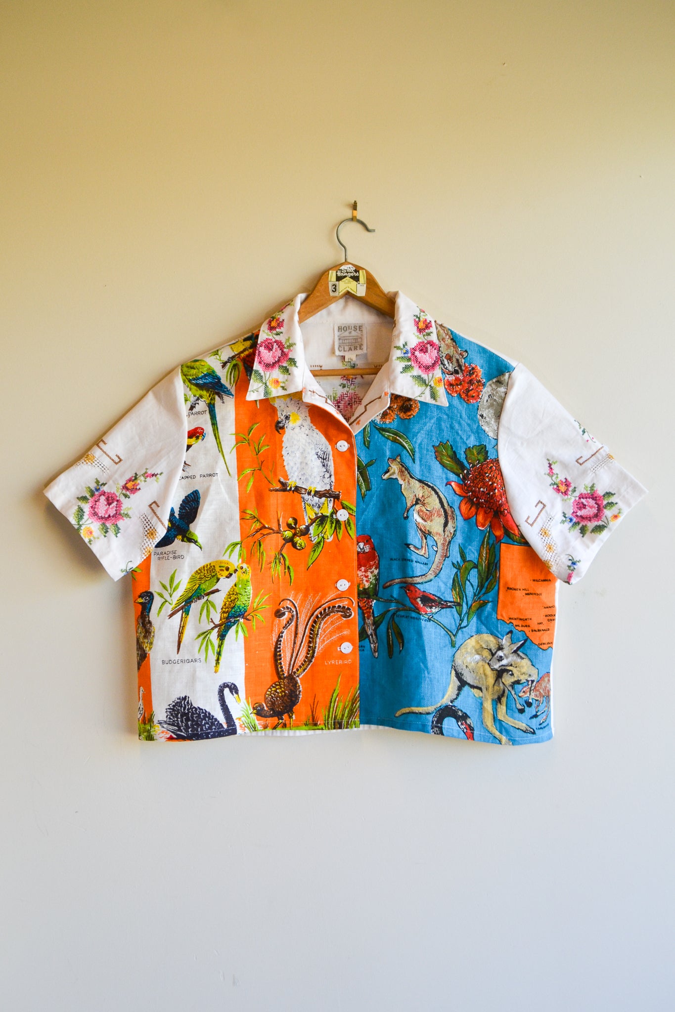Button Up Shirt | Birds | 14