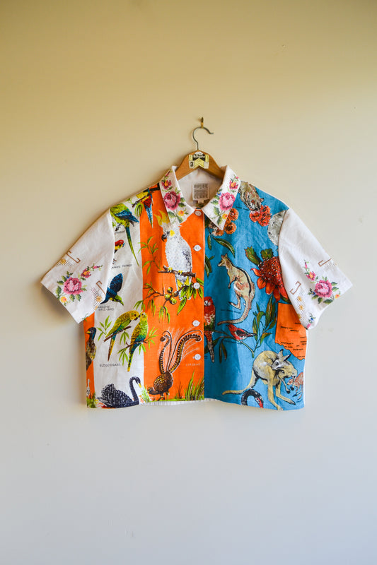 Button Up Shirt | Birds | 14