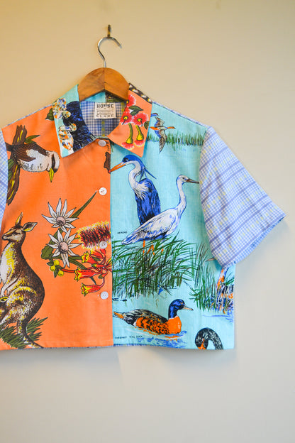 Button Up Shirt | Bird Watcher | Small