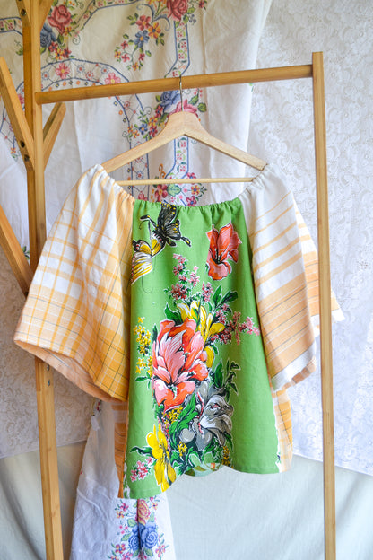 Mabel Blouse | Blooms | 3XL- 5XL