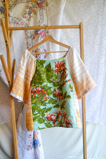 Mabel Blouse | Blooms | 3XL- 5XL