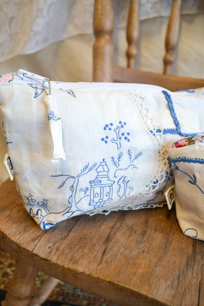 Doily Purse Set | Blue House
