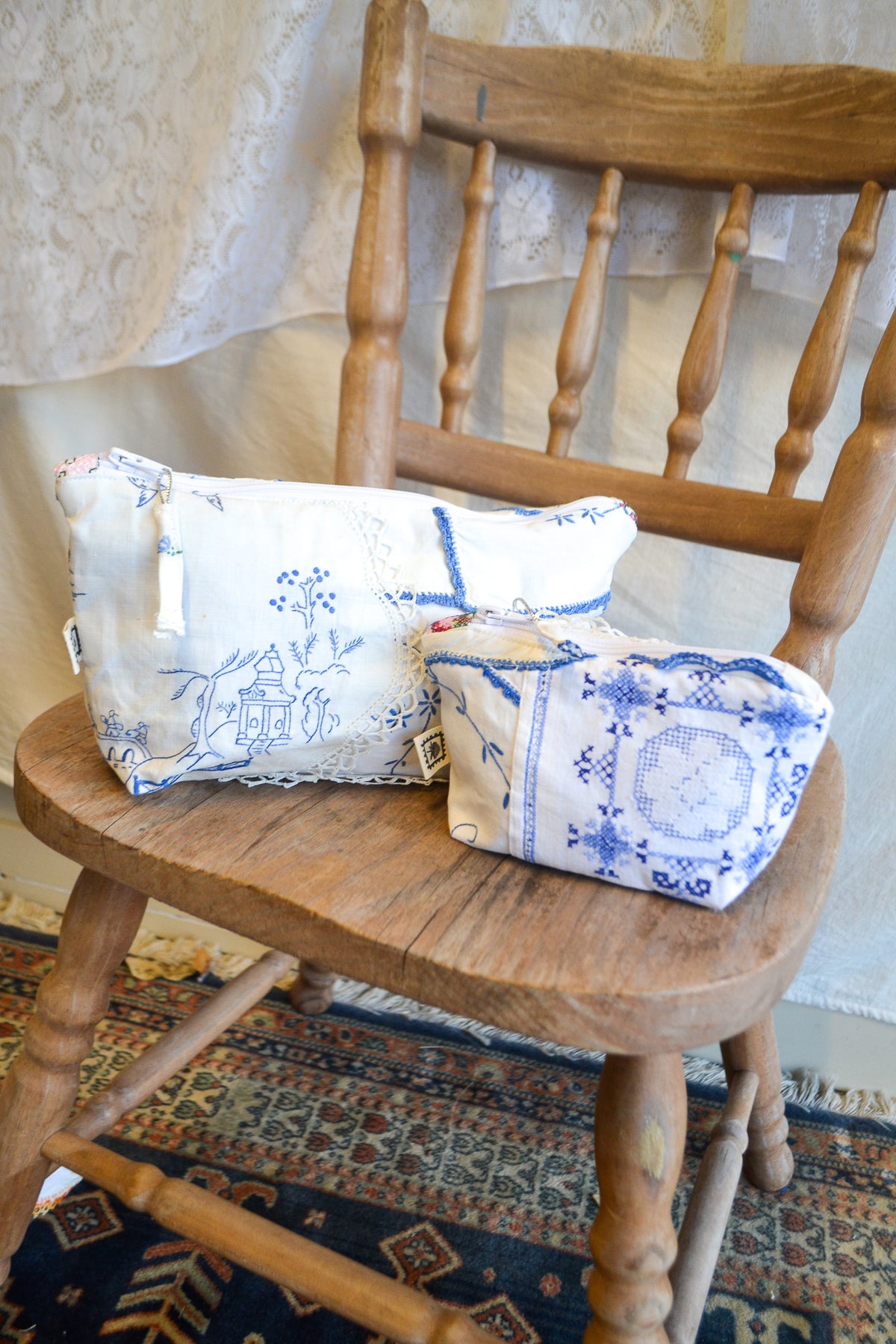 Doily Purse Set | Blue House