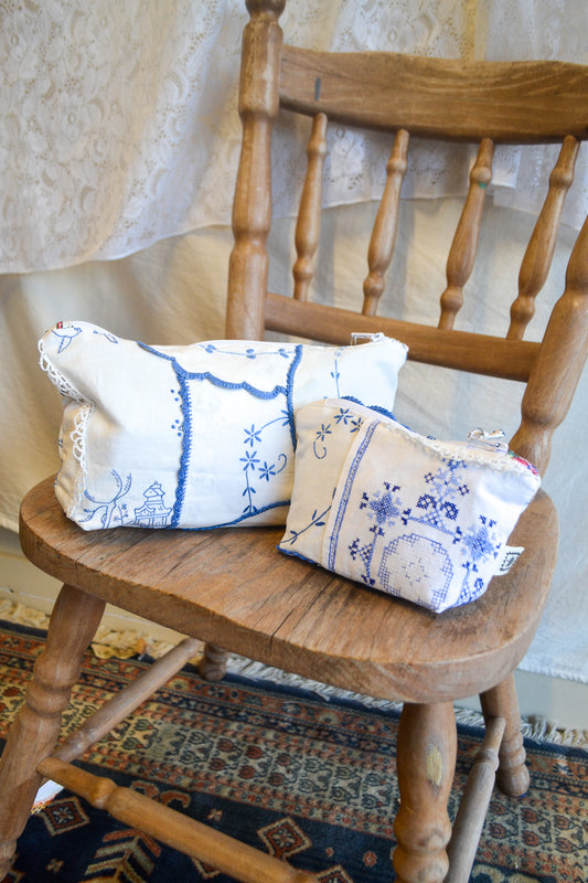 Doily Purse Set | Blue House