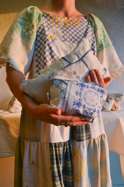 Doily Purse Set | Blue House