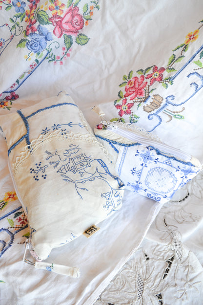 Doily Purse Set | Blue House